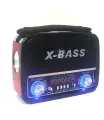 Радиоприемник с MP3 плеером +фонарь Waxiba XB-471URT (красный)