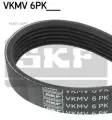 SKF VKMV 6PK906 Ремень привода агрегатов AUDI A3 I (8L) (1996-2003), SEAT CORDOBA II (1999-2002)/ IBIZA III (1999-2002)/ INCA (1995-2003)/ LEON I-II (1999-2005)/ TOLEDO II (1999-2005)
