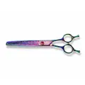 Ножницы шанкерные 7 дюймов 22 зуба для стрижки собак TUKKO Style SIGNATURE COLLECTION Colorful