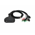 Переключатель Ks-is KVM KS-767 HDMI, Audio, USB x 2