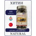 Витамины Natural, Детокс организма, Хитин (Chitin), 100 капсул