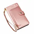 Чехол-книжка MyPads для Samsung Galaxy S10 (SM-G973F) / Самсунг S10 со шнурком (розовый)