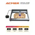 Лазерный гравер ACMER P2 20Вт, 30000 мм/мин, 420×400 мм, с воздушным компрессором, APP WiFi, не требующий сборки