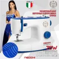 Швейная машина Necchi K432A, 37 операций, петля полуавтомат, нитевдеватель.
