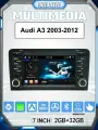 Штатная магнитола 2+32Гб, 7 дюймов, для Audi A3 8P S3 2003-2012 RS3 Sportback, Gps навигатор, Мультимедиа плеер