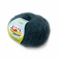 Пряжа Alpina LUCKY MOHAIR 10 шт. по 50 г 60% кид мохер, 40% акрил 150 м №09 джинсовый