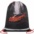 Мешок для обуви Brauberg Kids, с петлей, светоотражающая полоса, 46х36см, Red car (272392)