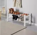 Полка для обуви обувница Чусиг 79X32X37 СМ белый IKEA TJUSIG
