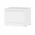 Тумба прикроватная «Симпл» ТБ-11 для спальни, белый (404х356х310)