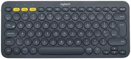 Клавиатура беспроводная Logitech K380 Wireless Keyboard, серый (920-007584)