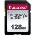 Карта памяти Transcend SDXC 128Gb TS128GSDC300S, VSC V30, class 10