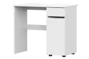 Письменный стол Hoff Токио, 86х75х50 см, с ящиком и тумбой, цвет белый