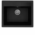 Мойка для кухни врезная SURAGRAN STANDART ST-5649 цвет черный оникс
