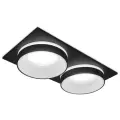 Спот Ambrella light TN319, GU5.3, 2 лампы черный черный 1 шт. нейтральный белый 4200 K 20 Вт