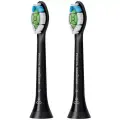 Насадка для электрической зубной щетки Philips HX6062/13, черная, 2 шт.