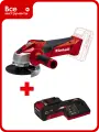 Угловая аккумуляторная шлифмашина Einhell PXC TC-AG 18/115 Li +1 аккумулятор PXC 4.0 Ач + ЗУ 3А 4431130SET