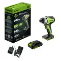 Винтоверт ударный Greenworks GD24ID3, 24V, б/щет,300Нм, 3 режима,1x2Ач, ЗУ, 3802807CUA
