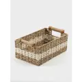 Корзина плетёная, 36x21x15 см, сиграсс, форма: прямоугольная