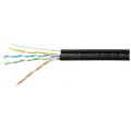 Кабель UTP Skynet Premium (SP5E-UTP-4CU-OUTR) 4 пары, трос, Кат.5e, черный, 305 м
