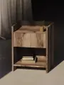 Тумба прикроватная дуб делано