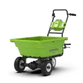 Тележка садовая самоходная Greenworks 40V, 3 колеса, 4 скорости, 106л, без АКБ и ЗУ