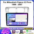 Магнитола Mitsubishi Pajero iO Pinin 1998 - 2007-Процессор 8 ядер-Android Память 4+64Gb-Carplay -DSP 32 полос-4G(Sim)