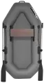 Лодка надувная ПВХ Фрегат М-1 Оптима (200 см) с веслами Серый