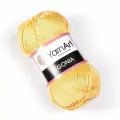 Пряжа Begonia (YARNART), канарейка - 4653, 100% мерсеризованный хлопок, 5 мотков, 50 г, 169 м.