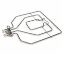 ТЭН для духовки Bosch, Siemens, Neff, Gaggenau 1300W/1500W (2800W), 368x375 мм, двухконтурный, верхний, гриль COK110BO