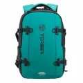 Рюкзак спортивный TORBER Xtreme TS1101GR с отделением для ноутбука 18, зелёный/чёрный, полиэстер 900D, 31х12х46 см, 17 л