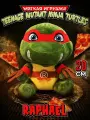 Мягкая плюшевая игрушка Рафаэль TMNT Raphael 20 см