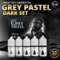 Набор пастельных серых тату пигментов Grey Pastel Dark Set , Gallery Tattoo Ink, 30 мл