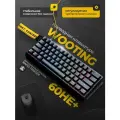 Игровая клавиатура Wooting 60HE+ проводная с английской раскладкой для профессиональных геймеров