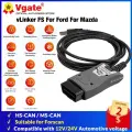 Vgate vLinker FS ELM327 USB для Ford FORScan MS CAN/HS CAN переключатель OBD2 автомобильный диагностический сканер для Mazda OBDII адаптер инструмент, Vlinker FS USB