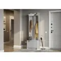 Прихожая с обувницей Нонтон Айден 600 серый 60x40x200 см