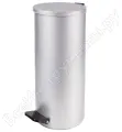Урна с педалью Титан Мета 30л серый 4607078088389