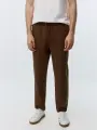 Брюки мужские 4808111505/20/S Цвет коричневый Размер S