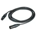 Кабель микрофонный HeadMade pro Interconnect XLR(M) to XLR(F), 4 м, черный