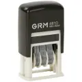 Датер-мини месяц буквами, оттиск 20х3,8 мм синий, GRM 4810, 124131000, 1шт в компл.