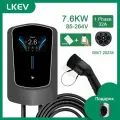 Домашняя зарядная станция для электромобилей, настенная, 7 кВт, GB/T-20234