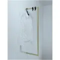 Вешало (вешалка настенная) рейл консольный в стиле лофт MONO furniture, серия ONE LINE Gold 102 см x 30 см