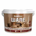 Лак Тонирующий Универсальный Акватекс Шале 9кг Белый для Дерева и Кирпича, Шелковисто-Матовый.