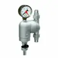 Фильтр промывной с манометром поворотное соединение 3/4 НР 100мкм