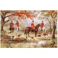 Набор для вышивания риолис 1431 Охота на лис 60х40 см