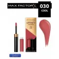 Max Factor Lipfinity 030 Cooll Стойкая жидкая губная помада 2,3 мл и увлажняющий блеск 1,9 г