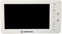 Tantos Amelie (white) видеодомофон с сенсорными кнопками и экраном 7 белый