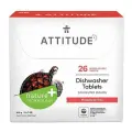 ATTITUDE Эко таблетки для посудомоечных машин, гипоаллергенные, растворимая оболочка, 26 шт