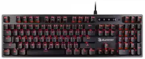 Клавиатура механическая A4Tech Bloody B760 серый, интерфейс USB, игровые клавиши, подсветка LED B760 GREY (BLACK SWITCH)