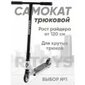 Самокат двухколесный трюковой