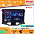 Магнитола для LADA Xray X ray 2015 - 2019, с камерой заднего вида. IPS экран 9 дюймов, Wifi 2din с сенсорным экраном, usb и блютузом.